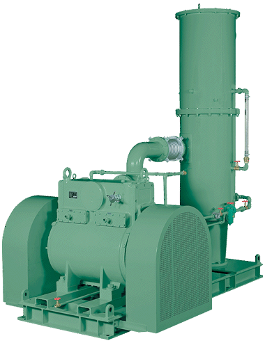 油回転真空ポンプイメージ